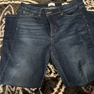 Jessica Simpson Dark Blue Straight Leg Jeans